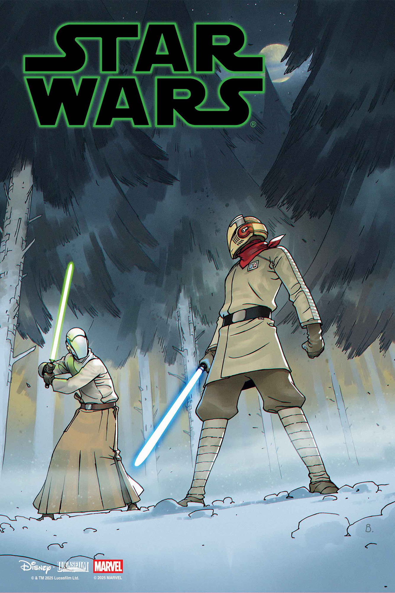 LUKE SKYWALKER & LEIA ORGANA JEDI KNIGHTS Variant